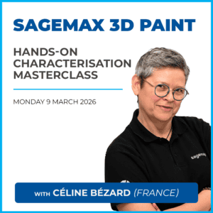Sagemax 3D Paint – Hands-On Characterisation Masterclass With Céline Bézard (France)