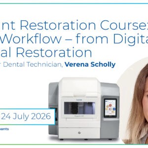Implant Restoration Course: I-Bar Workflow – from Digital to Final Restoration